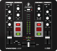 BEHRINGER VMX100USB - DJ-микшер со счетчиком темпа и USB аудиоинтерфейсом