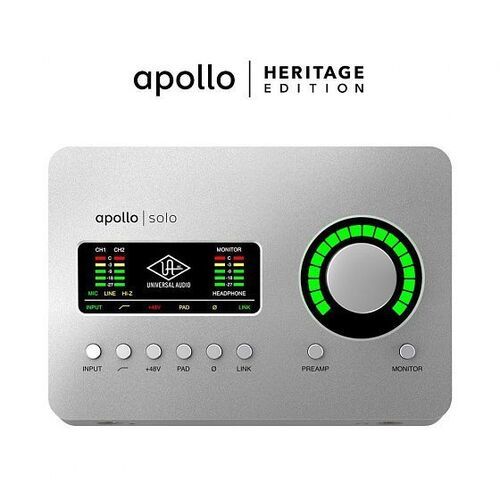 UNIVERSAL AUDIO APOLLO SOLO USB  HERITAGE EDITION - Настольный аудио-интерфейс с DSP