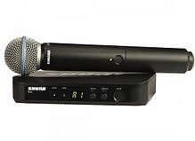 SHURE BLX24E/B58 M17 -  Радиосистема вокальная с капсюлем динамического микрофона BETA 58