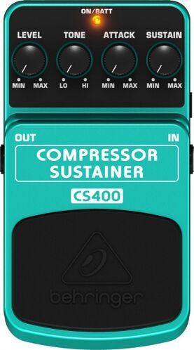 BEHRINGER CS400 - Педаль эффектов динамической обработки (компрессор/ сустейн)