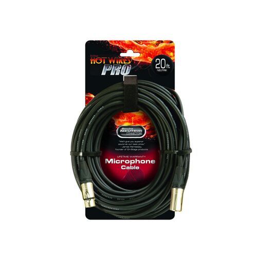 ONSTAGE MC-20NN - Микрофонный кабель XLR(папа) <-> XLR(мама), разъемы  ( Neutrik) , длина 6.1м.