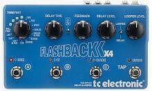 TC ELECTRONIC FLASHBACK 2 X4 DELAY - Гитарная педаль эффекта задержки,с функцией TonePrint и лупером