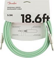 FENDER 18.6' OR INST CABLE SFG - Инструментальный кабель, зеленый, 18,6' (5,7 м)