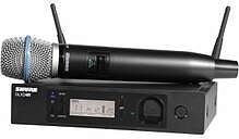 SHURE GLXD24RE/B87A Z2 2.4 GHz - Цифровая вокальная радиосистема 