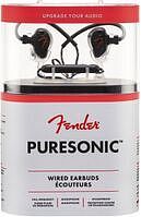 FENDER PURESONIC WIRED EARBUD BLACK - Внутриканальные наушники с гарнитурой, цвет черный