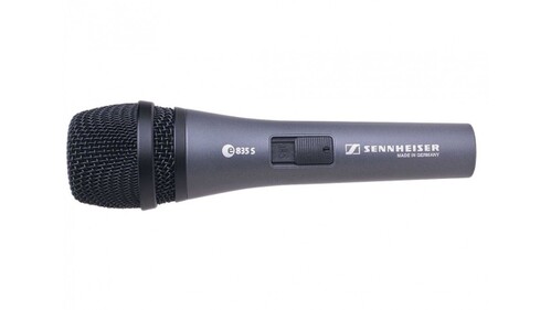 SENNHEISER E835 S - Динамический вокальный микрофон с выключателем