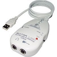 BEHRINGER UCG102 - Внешний интерфейс USB для подключения электрогитары к компьютеру