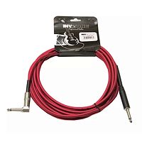 INVOTONE ACI1206/R - Инструментальный кабель, 6,3 джек моно <-> 6,3 джек моно угловой