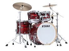 TAMA WBR42S-ROY STARCLASSIC WALNUT/BIRCH - Ударная установка из 4-х барабанов, цвет 'Красная устрица