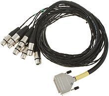 CORDIAL CFD 3 DFT - Цифровой кабель D-Sub/8xXLR female, 3,0 м, черный