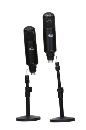 ОКТАВА МК-220 (ЧЕРНЫЙ) - Стереопара подобранных микрофонов (упаковка дерево)