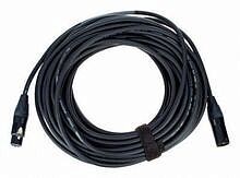 CORDIAL CPM 20 FM-FLEX - Микрофонный кабель XLR female/XLR male, разъемы Neutrik, 20.0 м, черный