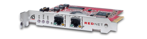 FOCUSRITE PRO REDNET PCIeR CARD - Карта ввода/вывода для MAC/PC с резервированием сигнала