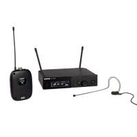 SHURE SLXD14E/153B H56 - Радиосистема с поясным передатчиком SLX-D и микрофоном MX153B 518-562MHz