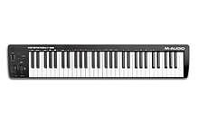 M-AUDIO KEYSTATION 61 MK3 - 5-октавная (61 клавиша) динамическая USB-MIDI клавиатура
