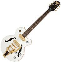 EPIPHONE WILDKAT WHITE ROYALE PEARL WHITE - Полуакустическая гитара, цвет белый