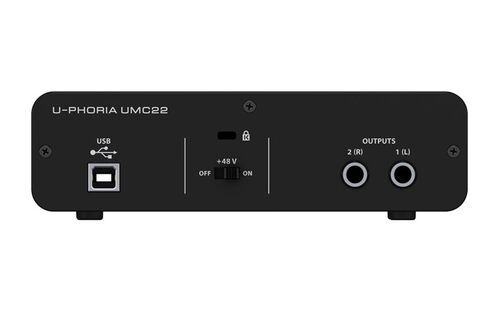 BEHRINGER UMC22 - Внешний звуковой интерфейс фото 2