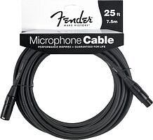 FENDER FENDER 25' MICROPHONE CABLE - Микрофонный кабель, 7,62 м