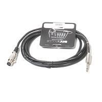 INVOTONE ACM1003/BK - Микрофонный кабель, 6,3 джек моно <-> XLR (мама)