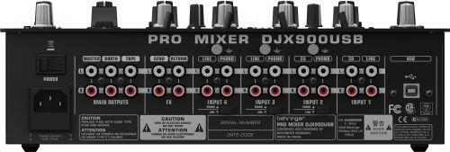 BEHRINGER DJX900USB - DJ-микшер со счетчиком темпа и USB интерфейсом фото 2