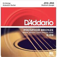 D'ADDARIO EJ39 - Струны для 12-струнной гитары