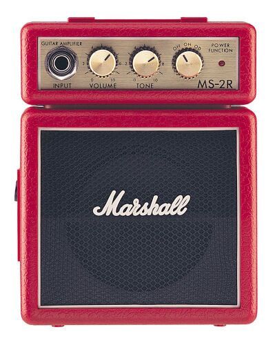 MARSHALL MS-2R MICRO AMP (RED) - Микрокомбо, 1 Вт