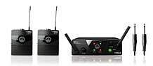 AKG WMS40 MINI2 INSTRUMENTAL SET US45AC (660.7/662.3МГц) - Инструментальная радиосистема