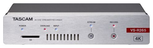 TASCAM VS-R265 - 4K/UHD Video Streamer/Recorder