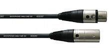CORDIAL CFM 1 FM - Микрофонный кабель XLR female/XLR male, 1,0 м, черный