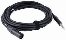 CORDIAL CPM 5 MV - Инструментальнй кабель XLR male/джек стерео 6,3 мм male, разъемы Neutrik, 5,0 м