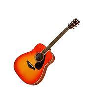YAMAHA FG820 AB - Акустическая гитара, дредноут, верхняя дека массив ели, цвет autumn burst.