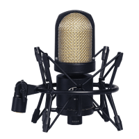 ОКТАВА MK-105 (ЧЕРНЫЙ) - Микрофон конденсаторный (упаковка дерево)