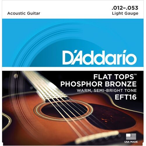 D'ADDARIO EFT16 - Струны для акустической гитары