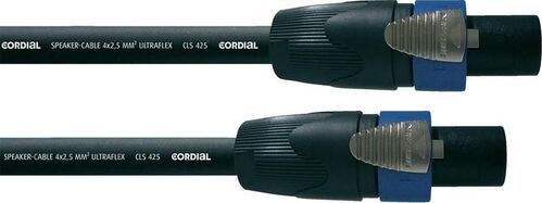CORDIAL CPL 10 LL - Спикерный кабель Speakon 4-контактный/Speakon 4-контактный, разъемы Neutrik