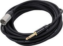 CORDIAL CCM 10 MP - Микрофонный кабель XLR male/джек моно 6.3мм, 10.0м, черный