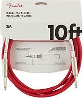 FENDER 10' OR INST CABLE FRD - Инструментальный кабель, красный, 10' (3,05 м)