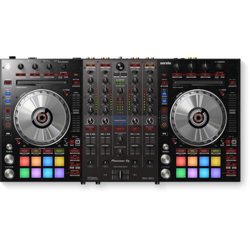 PIONEER DDJ-SX3 -  DJ-контроллер для SERATO, цветные педы фото 3