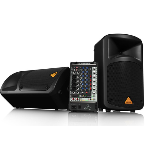 BEHRINGER EPS500MP3 - Компактная система звукоусиления с встроенным микшером фото 3