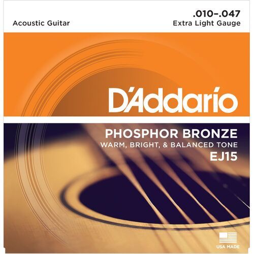 D'ADDARIO EJ15 - Струны для акустической гитары