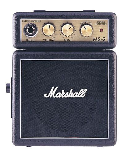 MARSHALL MS-2 MICRO AMP (BLACK) - Микрокомбо, 1 Вт