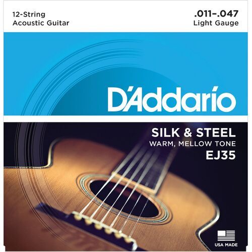 D'ADDARIO EJ35 - Струны для 12-струнной гитары
