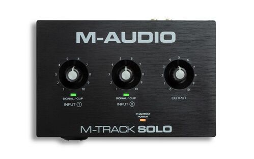 M-AUDIO M-TRACK SOLO - USB аудиоинтерфейс