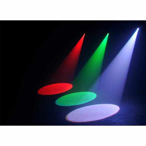 ADJ PINSPOT LED QUAD DMX - Четырехцветный (4-в-1) светодиодный прожектор RGBW мощностью 8 Вт фото 3