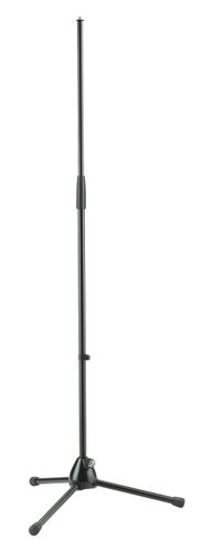 K&M 20120-300-55 - Прямая микрофонная стойка, высота 890-1590 мм, материал сталь, цвет черный