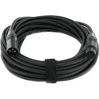 CORDIAL CPM 10 FM-FLEX - Микрофонный кабель XLR female/XLR male, разъемы Neutrik, 10,0 м, черный