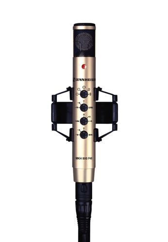 SENNHEISER MKH 800 P48 - Конденсаторный микрофон для записи вокала и любых муз. инструментов