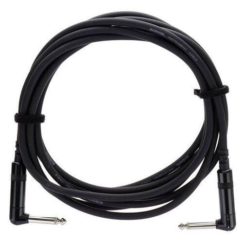 CORDIAL CFI 3 RR - Инструментальный кабель угловой джек моно 6.3мм/угловой джек моно 6.3мм, 3.0м, че