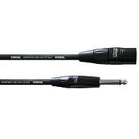 CORDIAL CIM 7,5 MP - Микрофонный кабель XLR male/моно джек 6,3 мм, 7,5 м, черный