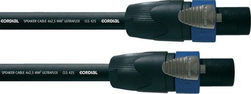 CORDIAL CPL 20 LL - Спикерный кабель Speakon 4-контактный/Speakon 4-контактный, разъемы Neutrik