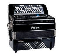 ROLAND FR-1XB BK - Цифровой баян, чёрный
